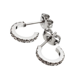 Glow earrings micro steel S