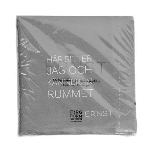 Ernst Servett Tid/Rum grå