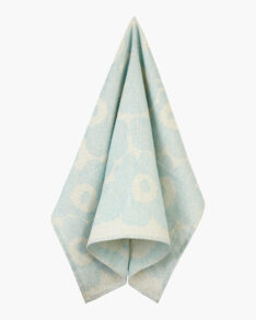 Pieni Unikko Tea Towel cotton, light blue